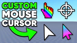 How to make a Custom Mouse Cursor in Roblox Studio [upl. by Elwaine132]