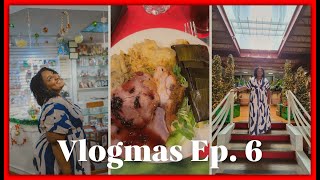 VLOGMAS EP 6🎄 CHRISTMAS STAFF LUNCHEON at THE NORMANDIE HOTEL FIRST CHRISTMAS FOOD FOR THE SEASON😅 [upl. by Carolynn853]