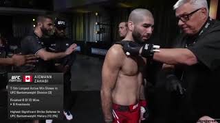 Aiemann Zahabi vs Javid Basharat Full Fight Highlights  UFC Vegas 87  UFC Fight Night [upl. by Grewitz714]