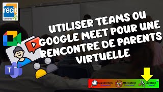 Bookings Teams et Google Meet pour les rencontres de parents [upl. by Nitsur750]