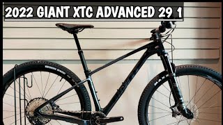 2022 GIANT XTC ADVANCED 29 1 BLACK BLACK [upl. by Auqinihs790]