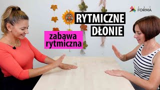 Rytmiczne dłonie  zabawa rytmiczna [upl. by Aydne]