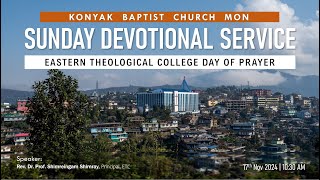 ETC Day of Prayer  Sunday Devotional Service  17112024 [upl. by Jangro]