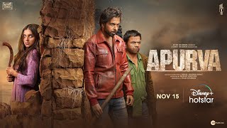 Apurva  Official Trailer  15th November  Tara Sutaria  DisneyPlus Hotstar [upl. by Collete]