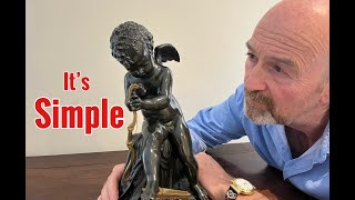 How To Clean amp Polish Antique Bronze with David Harper [upl. by Gimble]