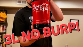 3 LITER COCACOLA CHUG WITH NO BURP [upl. by Salba]