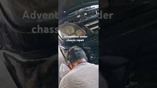 Mitsubishi adventure under chassis repair [upl. by Stanfill]