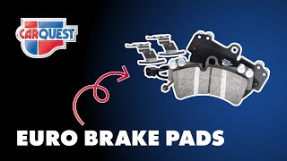 Carquest Part Spotlight Euro Brake Pad [upl. by Isabel]