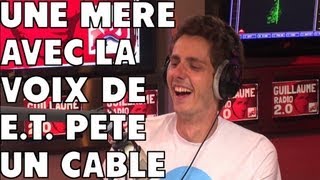 Une mère avec la voix de ET pète un cable   NRJ [upl. by Ahseim]