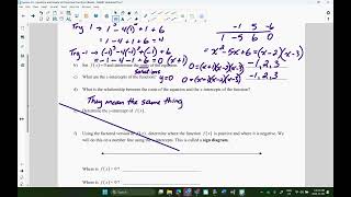 Lesson 3 4 Equations and Graphs of Polynomial Functions Video Lesson Part 1 [upl. by Brahear]