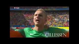 Jasper Cillessen • World Cup 2014 • Saves • [upl. by Enitsej371]