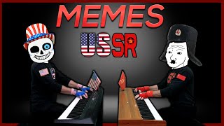 USA vs USSR Meme Songs [upl. by Onitram]