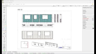 cadwork 3d V30 Planausgabe Wand [upl. by Ainerol]