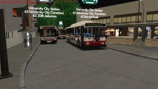 OMSI 2 Cayuga City Transit Authority Orion V CNG On Route 61 [upl. by Vivyanne285]