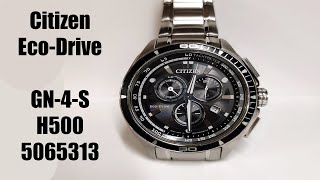 Citizen EcoDrive Black Dial Bezel Sport Watch  GN4S H500 5065313 [upl. by Anilave]