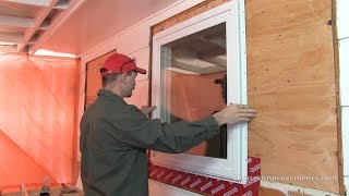 How To Install a Window with a Nailing Flange [upl. by Hegarty]