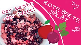 Rezeptidee für den besten Rote Beete Salat der Welt Rote Bete Salat [upl. by Wyndham]