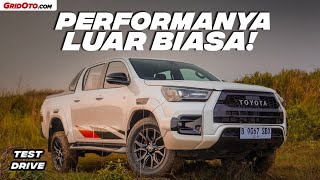 Hilux 28 GR Sport Double Cabin Kencang Unggul Dari Triton [upl. by Yttak]