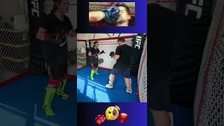 🥊🥋 Sparring 112 MMA Wing Chun JKD Karate Taekwondo BJJ and some other messy styles 🤣 short [upl. by Liw207]