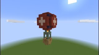 TUTO Minecraft Montgolfière [upl. by Sone273]