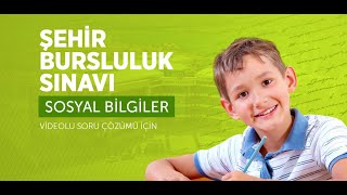 KONYA ÅEHÄ°R KOLEJÄ° 2024 BURSLULUK SINAVI SOSYAL BÄ°LGÄ°LER SORU Ã‡Ã–ZÃœMLERÄ° [upl. by Jess]