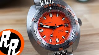 Unboxing Seestern Vintage Sub 300 mechanical [upl. by Ahsinaj568]