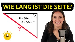 Wie lang ist die Seite – Geometrie Dreieck [upl. by Raines]