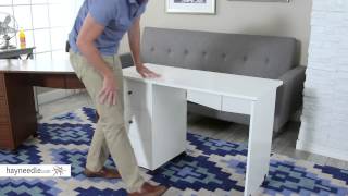 Finley Home Mobile Sewing Desk  Product Review Video [upl. by Myrle]