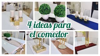 4 IDEAS PARA DECORAR TU COMEDOR 2019  CANDELABROS LUJOSOS DIY SAVVYSANDY [upl. by Ilime]