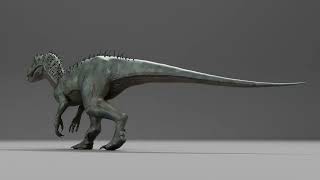 INDOMINUSREX WALK CYCLE Jurassic World 2015  3D Animation  EXTENDED CLIP [upl. by Sivlek378]