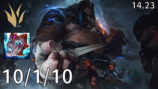 Udyr Jungle vs Wukong  EUW challenger  Patch 1423 [upl. by Rats565]