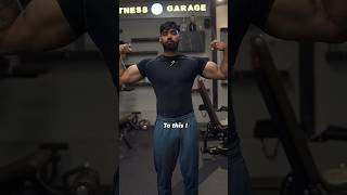 My 3 Years arms transformation transformation gym diet workout shortsyoutube [upl. by Nawiat]