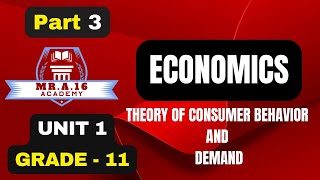 ECONOMICS GRADE 11 UNIT 1 PART 3 123 THE MARGINAL RATE OF SUBSTITUTION MRS [upl. by Suiratnod550]