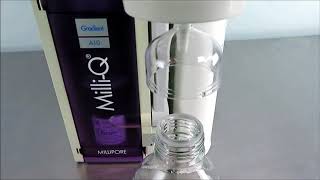 Millipore Milli Q Gradient A10 Water Purification System [upl. by Bert216]