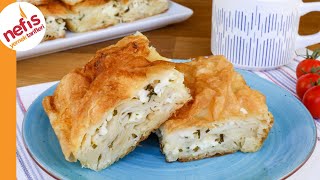 Peynirli Börek Tarifi  Su Böreğinden Farksız [upl. by Cilla]