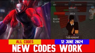 NEW CODES NORO RAID Project Ghoul ROBLOX  ALL CODES  JUNE 12 2024 [upl. by Gusty]