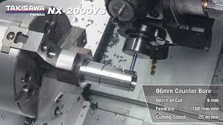 NX2000YS High Rigidity twin spindle Turning Center [upl. by Leiria714]