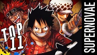 ONE PIECE  TOP 11 SUPERNOVAE LES PLUS PUISSANTS [upl. by Eigram]