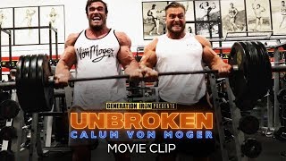 Calum Von Moger Unbroken MOVIE CLIP  Inside The Bicep Tear That Changed Calums Life [upl. by Mamie304]