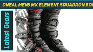 ONeal Mens Mx Element Squadron Boots  Review 2023 [upl. by Nnaid]