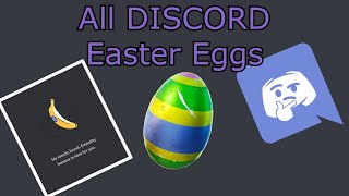 All DISCORD easter eggs 2021 [upl. by Atwahs969]