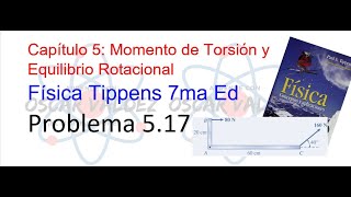 Problema 517 Física Tippens ¿Cómo calcular el momento de torsión Resultante [upl. by Eahsal]