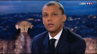 Stromae dévoile son single quotLenferquot en plein JT de TF1 et déchaîne les internautes [upl. by Jeanelle]