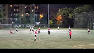 Entraînement U12 MR1 Braves d´Ahuntsic ce 10 octobre 2023 à Montréal Blanc 6 vs Rouge 3 [upl. by Obnukotalo265]