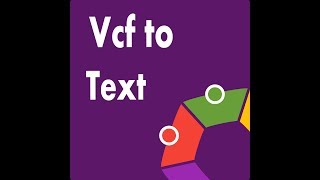 vcf to Text [upl. by Iona]