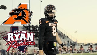 TEXAS FOOTBALL  ALEDO VS DENTON RYAN [upl. by Buchbinder]