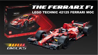 From Ferrari 488 GTE to F1 Racer Build an Amazing Alternate Model with LEGO Technic 42125 [upl. by Artkele]