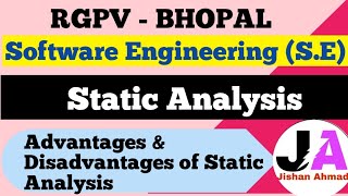 Static Analysis  Advantages amp Disadvantages of Static Analysis  Software Engineering [upl. by Jordon]