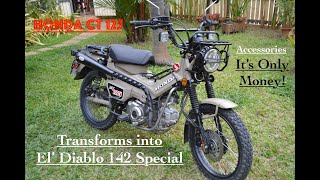 Honda CT 125 Accessories Its Only Money [upl. by Hultgren]