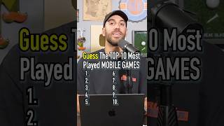 Too 10 Most Played Mobile Games Which Is Best shorts gaming mobilegame top10 guessinggame [upl. by Hannasus794]